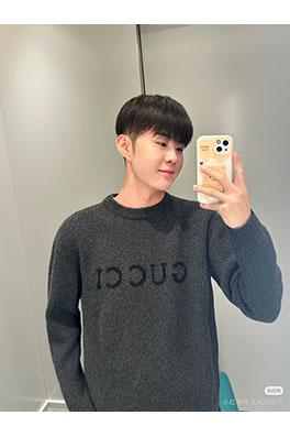 グッチコピー ウール混リブニットセーター