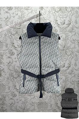 ディオール ALPS レディース限定プリントスタンドカラージッパーベスト