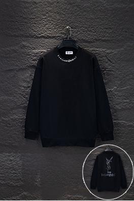 サンローランコピー 新作グラフィティプリントクルーネックスウェットシャツ