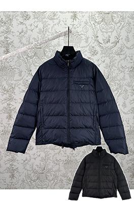 プラダスーパーコピー 新作の長袖ジップアップダウンジャケット