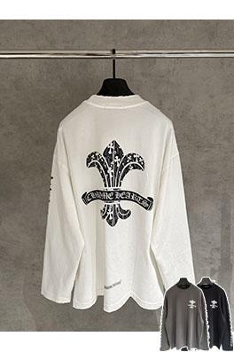 クロムハーツスーパーコピー トレンドのヘビーウェイト長袖スウェットシャツ