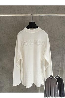 クロムハーツ 厚の長袖刺繍スウェットシャツ