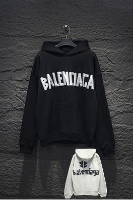 バレンシアガ Balenciaga ファッションテープフード付きスウェットシャツ