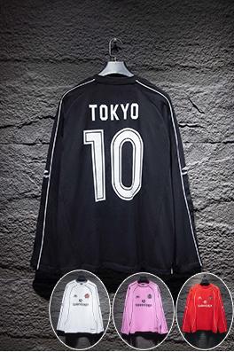 バレンシアガ Balenciaga 限定パッチワークジャージーロングスリーブシャツ