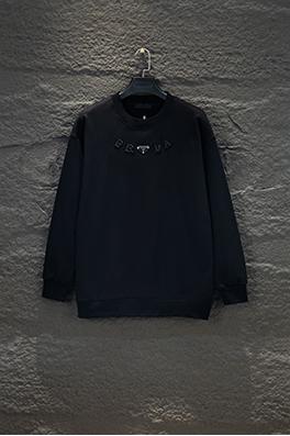 プラダ 刺繍アップリケ クルーネックスウェットシャツ