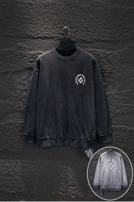 クロムハーツコピー 新モデルラインストーンシリコンカラーバーニングパーカー