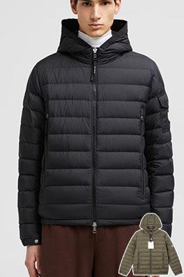 モンクレール Galion ショート丈フード付きダウンジャケット