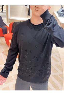 ルイヴィトンコピー グラデーションビーズニットプルオーバー