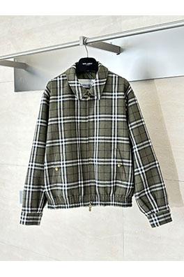 バーバリースーパーコピー 新しいクラシックなチェック柄ハリントンジャケット