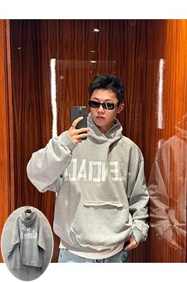 バレンシアガ Balenciaga 開梱マスキングテープフード付きスウェットシャツ