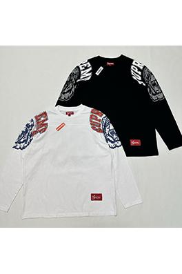 シュプリーム MASCOT FOOTBALL TOP タイガーヘッド番号66フットボール ロングスリーブ シャツ