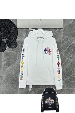 クロムハーツ クロス柄フード付きスウェットシャツ