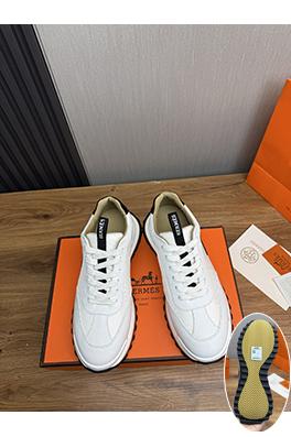 エルメス Leader マルチカラーパッチワークスニーカー