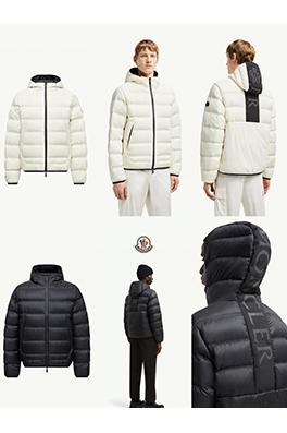 モンクレール Chamer レディース フード付きロングダウンジャケット