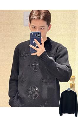 ルイヴィトン 刺繍透かし編みニットウェア