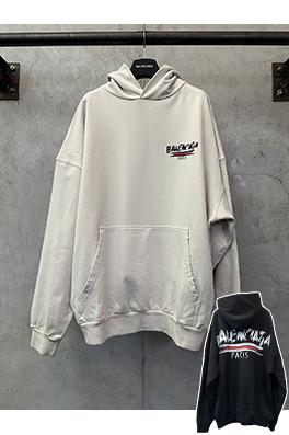 バレンシアガ Balenciaga ロゴグラフィティプリントパーカー