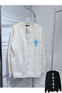 クロムハーツ ランウェイスタイルのニットカーディガン