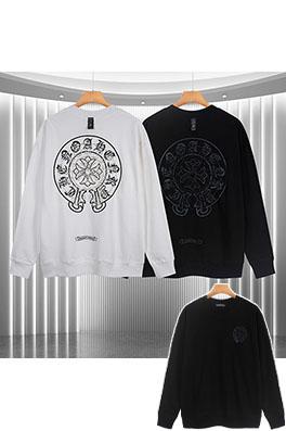 クロムハーツコピー 新しいパール反射プリントのテリースウェットシャツ