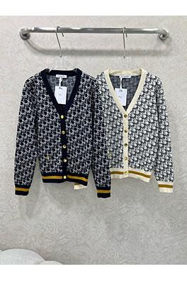 ディオール 新作ジャカードニットカーディガン