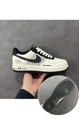 バレンシアガ Nike Air Force 1'07 Low X Balenc1aga コラボレーションスタイルスニーカー