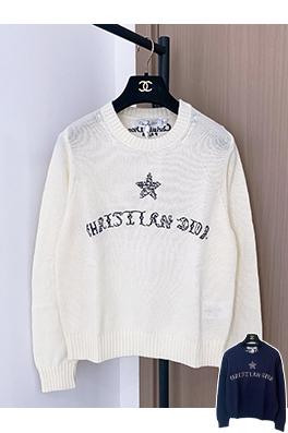 ディオールスーパーコピー 新しい新ロゴ柄長袖セーター