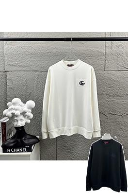 グッチ クラシックなダブルGロゴ刺繍スウェットシャツ