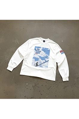 セントマイケル CTS-100 な 映画 へのオマージュトゥルーマン・ショーしたサンローラン限定ロングスリーブシャツ