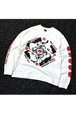 セントマイケルコピー レトロなシングルステッチウォッシュの長袖シャツ