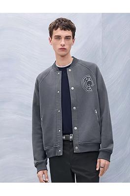 エルメススーパーコピー サドルタオル刺繍入りベースボールジャケット