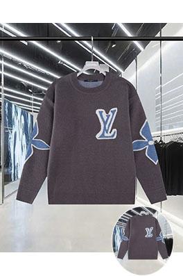 ルイヴィトン 大きなロゴジャカードセーター