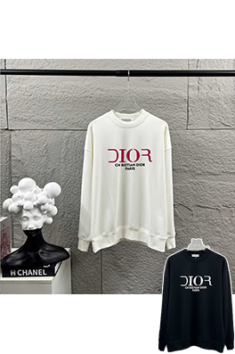 ディオール 新作の長袖クルーネックスウェットシャツ