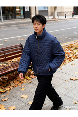 ルイヴィトン スタンドカラーコットンジャケット