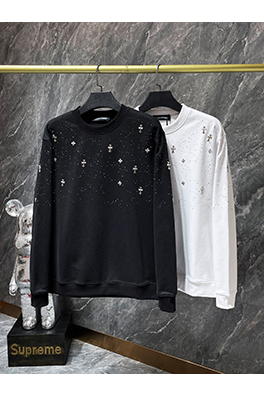 クロムハーツ 星空クロスクルーネックスウェットシャツ