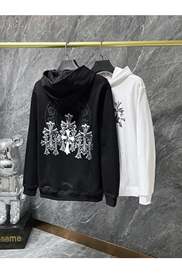 クロムハーツ インクスプラッターサンスクリットパーカー