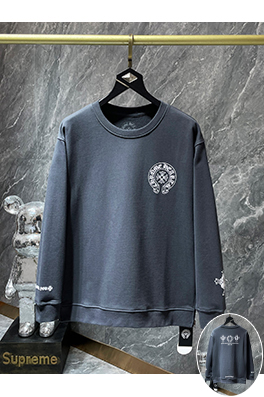 クロムハーツ サンスクリット語の馬蹄文字クルーネックスウェットシャツ