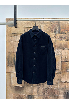 プラダ 新しいコーデュロイコットンジャケット