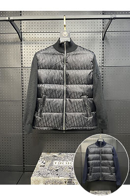 ディオールコピー 新しいモノグラムニットダウンジャケット