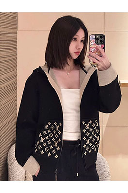 ルイヴィトン レディースコラボレーションキャットシリーズ ジップアップカーディガン