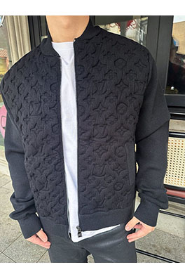 ルイヴィトン 新しいパッド入りウールボンバージャケット