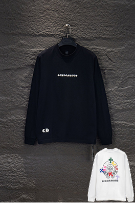 クロムハーツ 新シリコン素ダメージロングスリーブシャツ