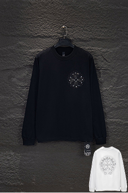 クロムハーツスーパーコピー 新作オーストリアラインストーンロングスリーブシャツ