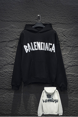 バレンシアガ Balenciaga ファッションテープフード付きスウェットシャツ