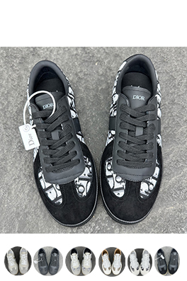 ディオール B01 Matchpoint コニャック/ホワイト ローカットスニーカー