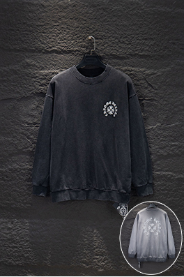 クロムハーツコピー 新モデルラインストーンシリコンカラーバーニングパーカー