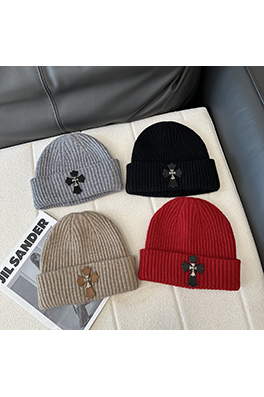 クロムハーツ クロスウールニット帽