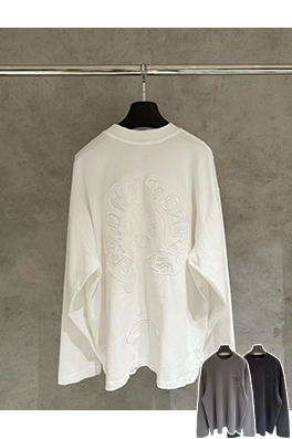 クロムハーツコピー クラシックな長袖刺繍スウェットシャツ