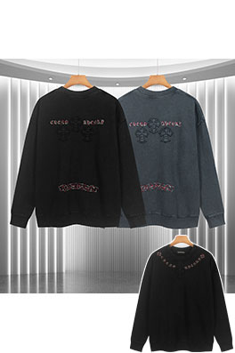 クロムハーツ 刺繍入りテリースウェットシャツ