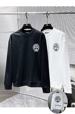 クロムハーツコピー 新しいクルーネック長袖スウェットシャツ