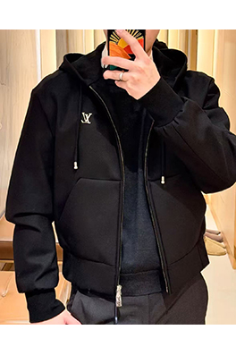 ルイヴィトンスーパーコピー フード付きジップアップジャケット