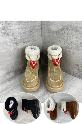 ルイヴィトン Aspen Line ウールプラットフォームチェルシーブーツ